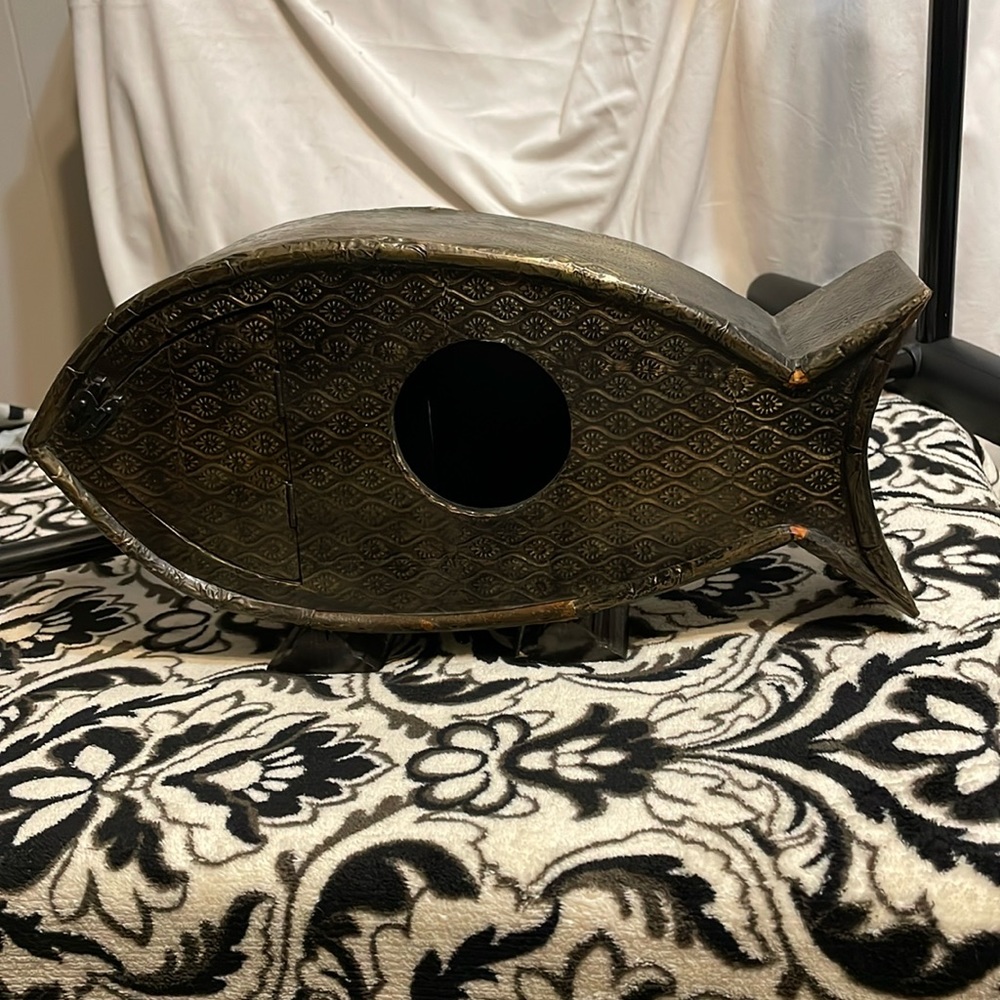 Metal/ Wooden Fish Decor